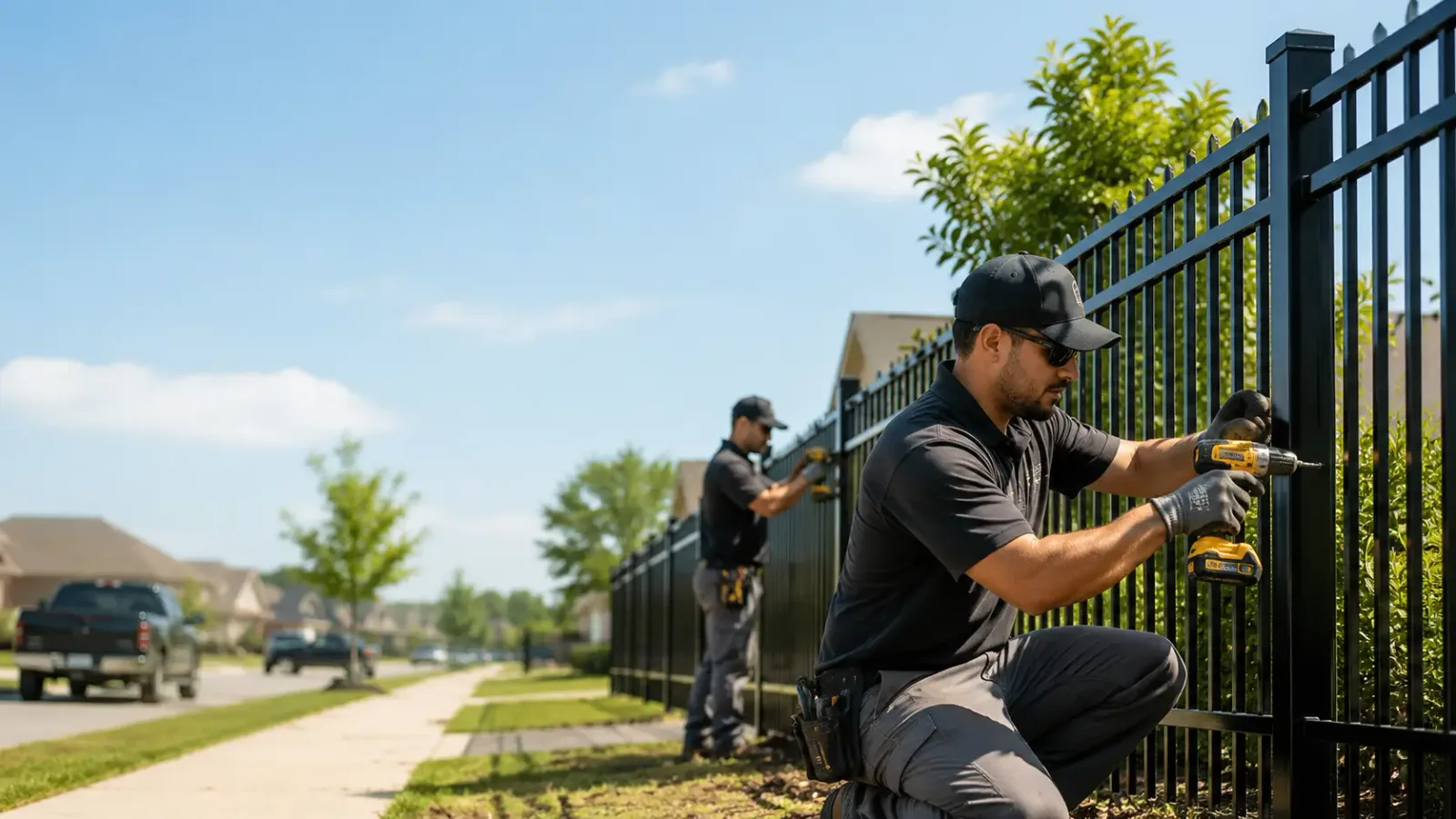 Metal Fence Installation in Lyons, IN